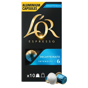 Кава L'OR Espresso Decaffeinato без кофеїну в капсулах 10 шт (8711000357965) зображення 1