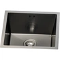 Мийка кухонна GRANADO Under top STEEL S201 black (GS08201B) - зменшене зображення 2