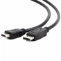 Кабель мультимедійний Display Port to HDMI 5.0m Cablexpert (CC-DP-HDMI-5M) - зменшене зображення 2