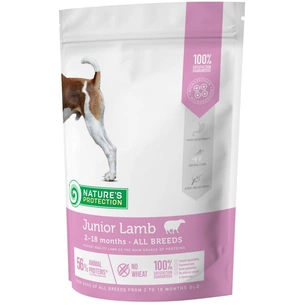 Сухий корм для собак Nature's Protection Junior Lamb All breeds 500 г (NPS45745) зображення 1