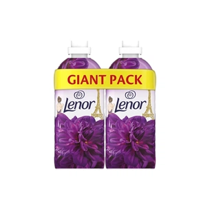 Кондиціонер для білизни Lenor Висока мода Жаданий 2 x 1200 мл (8700216326742) зображення 1