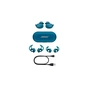 Навушники Bose Sport Earbuds Baltic Blue (805746-0020) - зменшене зображення 7