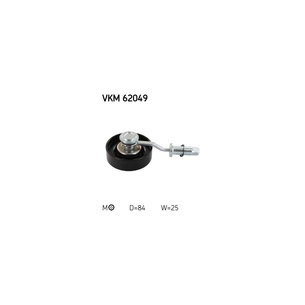 Ролик натягувача ременя SKF VKM 62049 зображення 1
