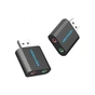 Звукова плата Vention Audio USB 2х3,5mm jack Metal (VAB-S17-B) - уменьшенное изображение 3