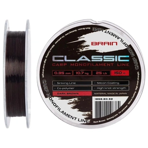 Волосінь Brain Classic Carp Line (dark brown) 150m 0.35mm 25lb 10.7kg (1858.80.92) изображение 1