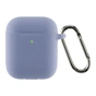Чохол для навушників Armorstandart Ultrathin Silicone Case With Hook для Apple AirPods 2 Lavender Grey (ARM59684) - зменшене зображення 1
