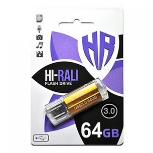 USB флеш накопичувач Hi-Rali 64GB Corsair Series Bronze USB 3.0 (HI-64GB3CORBR) зображення 1