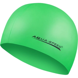 Шапка для плавання Aqua Speed Mega 100-11 світло-зелений Уні OSFM (5908217635471) зображення 1