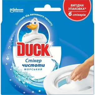 Стікер для унітазу Duck Морський 6 шт. (4823002005875) зображення 1
