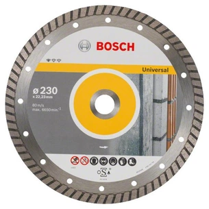 Круг відрізний Bosch Standard for Universal Turbo 230-22.23 (2.608.602.397) зображення 1
