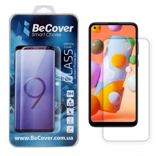 Скло захисне BeCover Samsung Galaxy A11 SM-A115 Crystal Clear Glass (704842) зображення 1