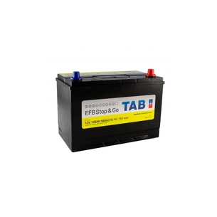 Акумулятор автомобільний TAB 105 Ah/12V Polar S EFB JIS Euro (212 005) зображення 1