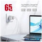 Зарядний пристрій Intaleo 65W GAN 2USB-C PD+USB-A QC 3.0 white (1283126559525) - зменшене зображення 5