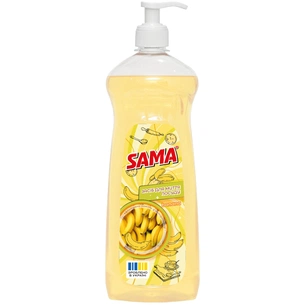 Засіб для ручного миття посуду Sama Banana 1000 г (4820270632123) зображення 1