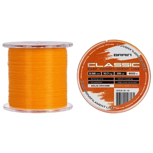 Волосінь Brain Classic Carp Line (solid orange) 600m 0.35mm 25lb 10.7kg (1858.81.12) зображення 1