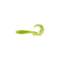 Силікон рибальський FishUP Fancy Grub 1" 055 - Chartreuse/Black (12шт/уп) (1862.02.28) - уменьшенное изображение 1