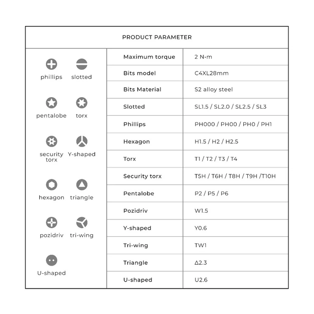 Отвертка Xiaomi HOTO 28 в 1 (QWLSD009) - изображение 8