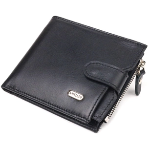 Гаманець Canpellini З натуральної шкіри Чорний (21505) зображення 1