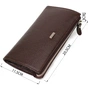 Гаманець Bond Accessories З натуральної шкіри флотар Коричнева (22051) - зменшене зображення 3