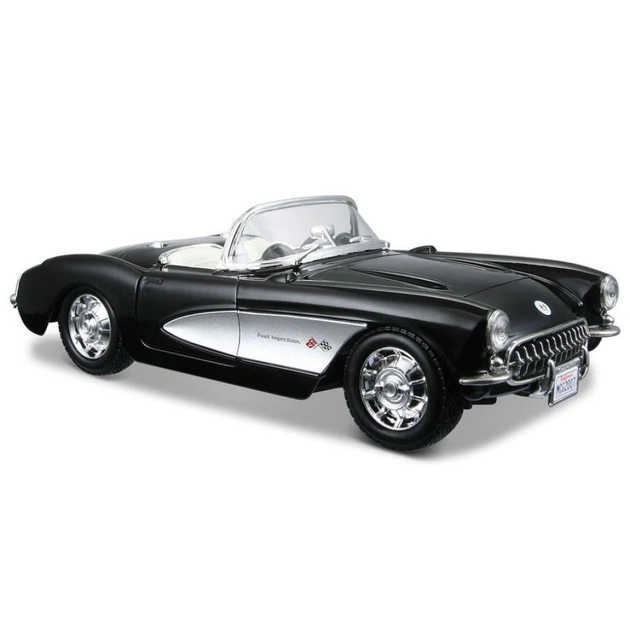 Машина Maisto Chevrolet Corvette 1957 чорний (1:24) (31275 black) - зображення 1