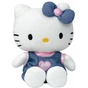 М'яка іграшка Hello Kitty сірий комбінезон (021493-3) - зменшене зображення 1