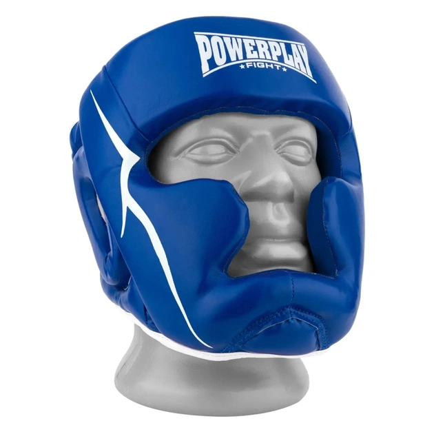 Боксерський шолом PowerPlay 3100 PU Синій XS (PP_3100_XS_Blue) - изображение 1