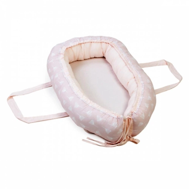 Пеленальний матрацик Верес Кокон з пледом Summer Bunny pink (450.06) - picture 3