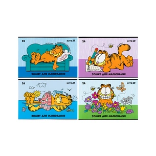 Альбом для малювання Kite Garfield, 24 аркуша (GF25-242) зображення 1