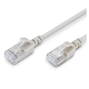 Патч-корд 5м, FTP, cat.6A, Sliim, AWG 32/7, Cu, LSZH, grey Digitus (DK-1632-A-050S) зображення 1