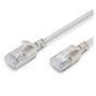 Патч-корд 5м, FTP, cat.6A, Sliim, AWG 32/7, Cu, LSZH, grey Digitus (DK-1632-A-050S) - зменшене зображення 1