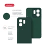 Чохол до мобільного телефона Intaleo Silicone Infinix Hot 50i Dark Green (1283126599552) - зменшене зображення 5