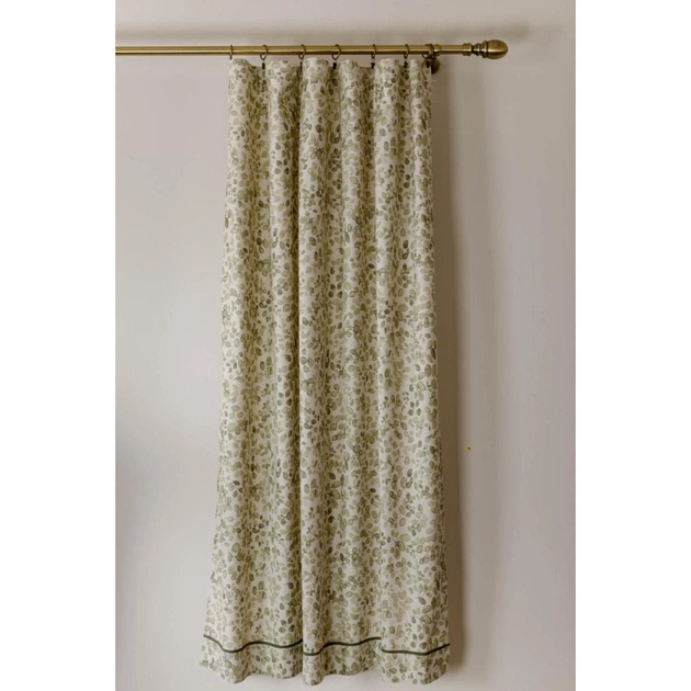 Штора Прованс комплект з підхватами Тереза листочки 136х170 см 2 шт (034460) - picture 5