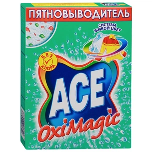 Засіб для видалення плям ACE Oxi Magic 500 г (8001480022539) зображення 1