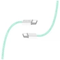 Дата кабель USB-C to USB-C 1.0m 60W 3.0А green ColorWay (CW-CBPDCC061-G) - preview 5