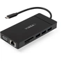 Концентратор Vinga USB-C 3.1 to VGA+HDMI+RJ45+3xUSB3.0+USB2.0+SD/TF+PD100W+Audio (VHYC10) - зменшене зображення 1
