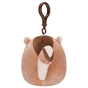 М'яка іграшка Squishmallows на кліпсі – Бурундук Мельзі 9 см (SQCP00148) - зменшене зображення 3