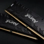 Модуль пам'яті для комп'ютера DDR4 16GB (2x8GB) 4800 MHz FURY Renegade Black Kingston Fury (ex.HyperX) (KF448C19RBK2/16) - зменшене зображення 7