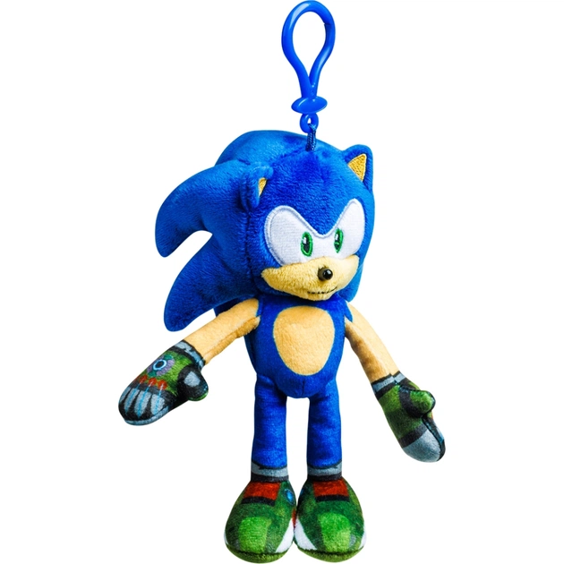 М'яка іграшка Sonic Prime на кліпсі – Сонік 15 см (SON7004A) - изображение 1