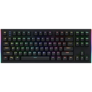 Клавіатура Hator Gravity X TKL Orange USB Black (HTK550UA) зображення 1