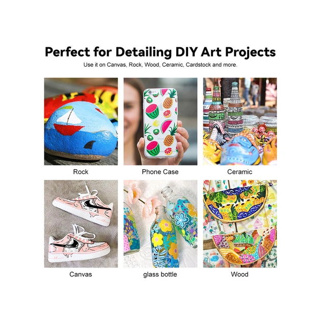 Художній маркер Arrtx акрилові AACM-0530A, 30 кольорів (LC303144) - picture 11