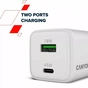 Зарядний пристрій Canyon CU45AC GaN 45W 1xPD 1xQC EU White (CNS-CUW45AC) - зменшене зображення 6