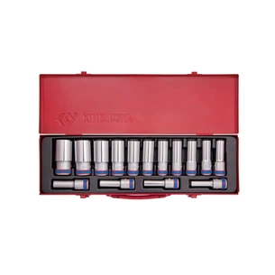 Набір головок KING TONY 1/2" шестигранних подовжених 15 шт. (4315MR) зображення 1