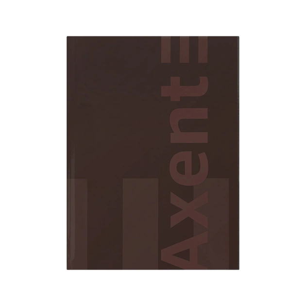 Книга записна Axent A4 One color, 96 аркушів клітинка, бордовий (8426-2-A) - зображення 1