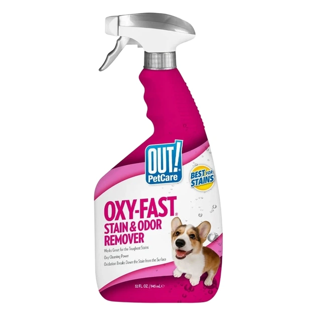 Спрей для тварин OUT! Oxy-Fast Stain & Odor Remover для видалення плям і запахів від життєдіяльності собак та котів 94 (0010279701058) - зображення 1
