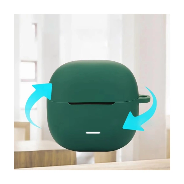 Чохол для навушників BeCover Silicon для Xiaomi Redmi Buds 6 Lite Dark Green (713234) - picture 6