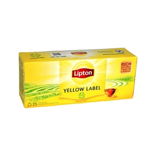 Чай Lipton Yellow Label 25 пакетиков (8717163825976) изображение 1