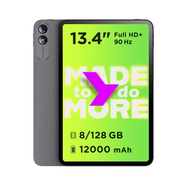 Планшет Pixus BigTab 13.4" 8/128GB LTE, gray (4897058532647) - зображення 1