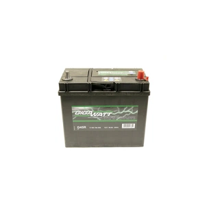 Акумулятор автомобільний GigaWatt 45А (0185754555) зображення 1