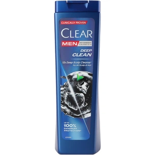 Шампунь Clear Проти лупи для чоловіків Глибоке очищення 225 мл (8720181457159) зображення 1