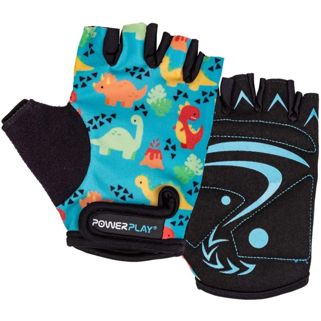 Велорукавиці PowerPlay 003 Діно S (PP_003_S_Dino) - зображення 1